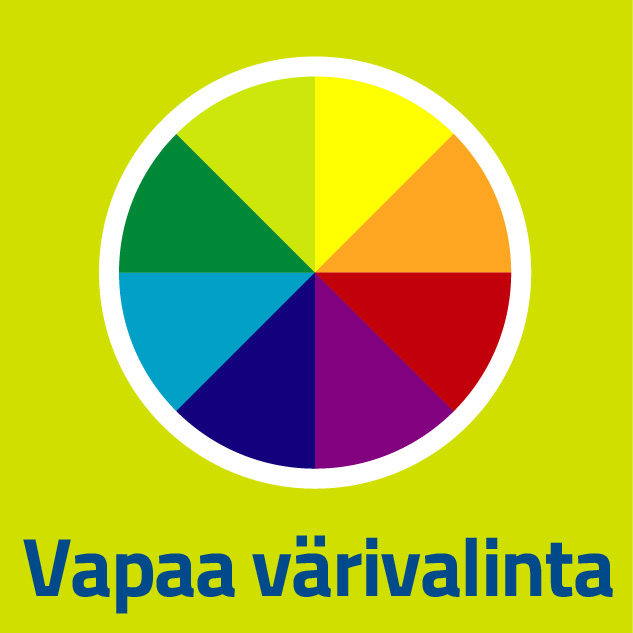 vapaa värivalinta